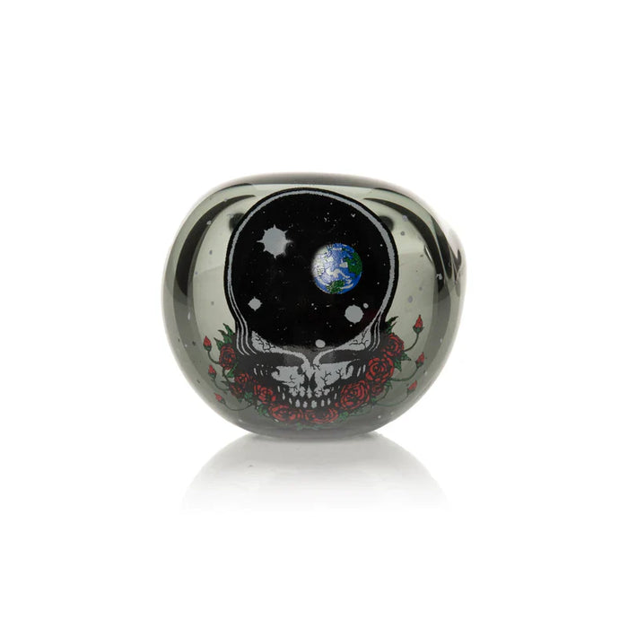 Grateful Dead x GEAR Premium® | 4.5" Space Your Face Spoon Hand Pipe In Collectible Tin Glass Pipe West Coast Gifts