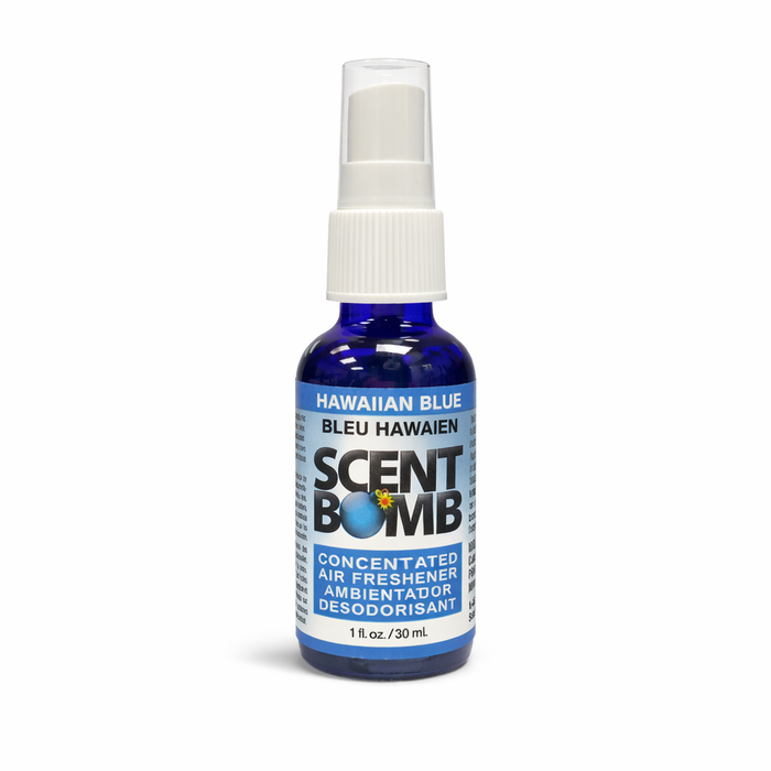Scent Bomb | air fresheners #1 Odour Eliminator Spray ONE Hwaiian Blue