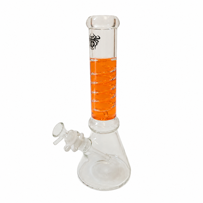 Xtreme | 12" CryoBlend Freezable coil (TDO-035) Glass Bong Canadian Distributor Orange