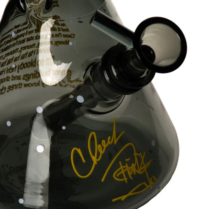 Cheech & Chong® Glass | 15" Stoners in Space Beaker (CC156) Glass Bong Smoking Cat Distribution