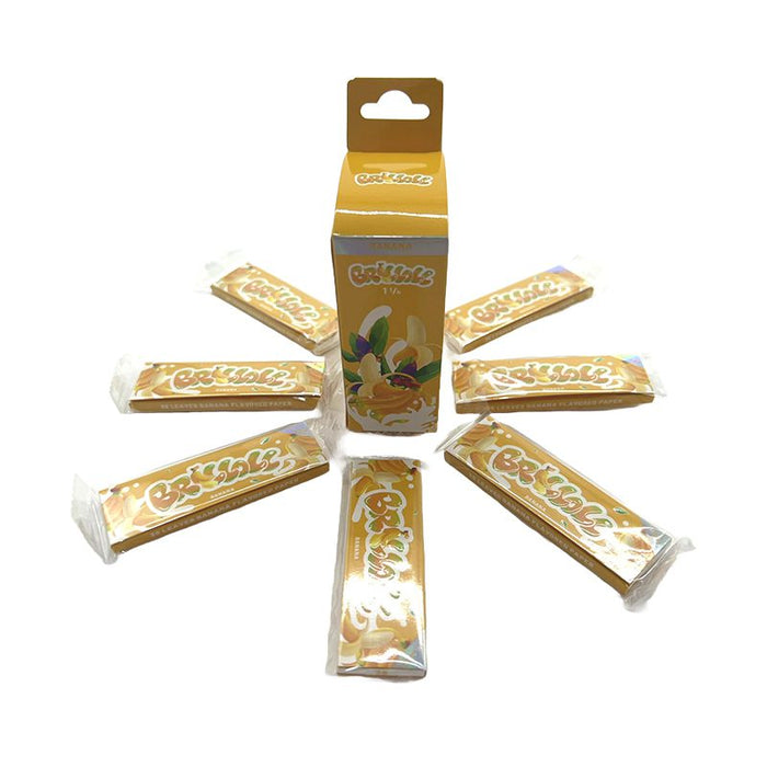 Brilloll | ACE Flavored Rolling Paper – 1¼ Size 1 - 1/4" Size Canadian Distributor Banana