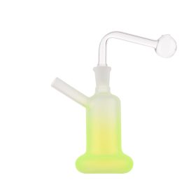 4" Oil Burner Water Bong [AK-I2] Oil Burner Canadian Distributor Yellow