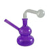 4" Oil Burner Water Bong [AK-I4] Oil Burner Canadian Distributor Purple