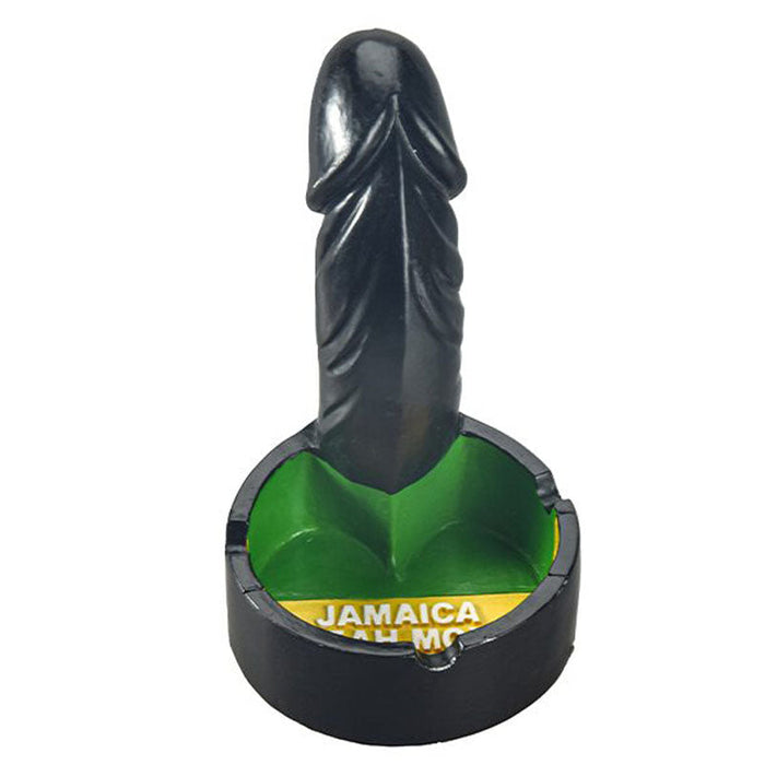 Ash Tray Black Color [ASH206] Resin Ashtray Canadian Distributor