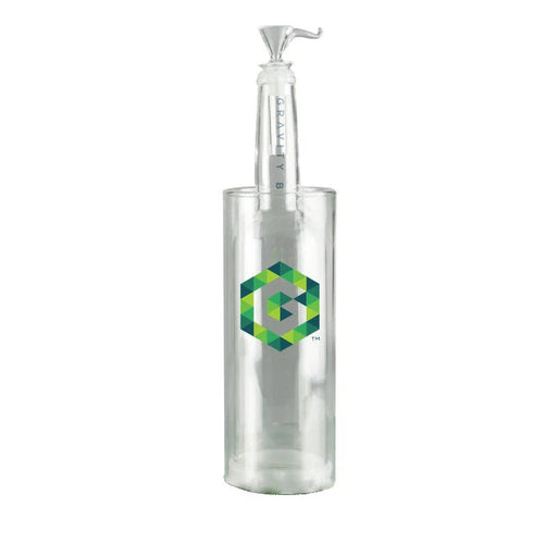 Gravity | B Aurora 12" Tall Gravity Water Pipe Glass Bong West Coast Gifts Default Title