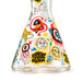 10" Glow-in-the-Dark Graffiti Beaker Glass Bong Super Supplys Inc