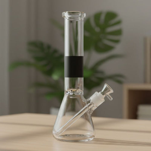 Xtreme| 14" Beaker Base 7mm Glass Bong-Dark Blue [C1035-1] Glass Bong Canadian Distributor