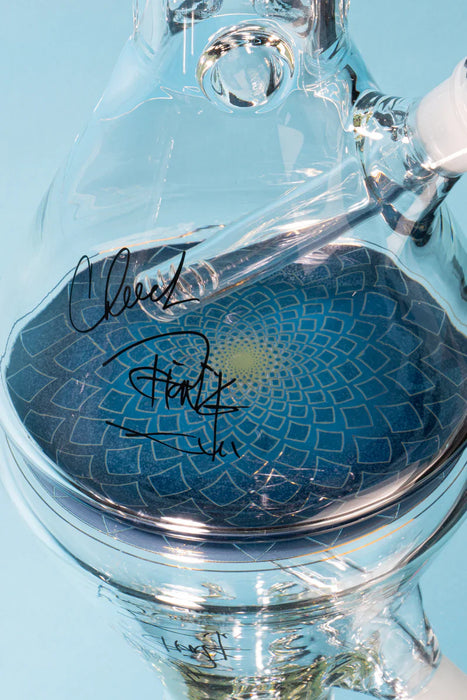 Cheech & Chong® Glass | 10" Fibonacci Beaker Base Water Pipe [CC164] Glass Bong Smoking Cat Distribution