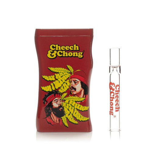 Cheech & Chong | 3.8" Parked Dugout W/Borosilicate Taster Dugout West Coast Gifts Default Title