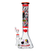 Cheech | 15" Bowling Pin Perc Bong CHE-355 Glass Bong Smoking Cat Distribution