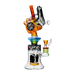 Cheech | 12.5" Pistalado Bong CHE-356 Glass Bong Smoking Cat Distribution