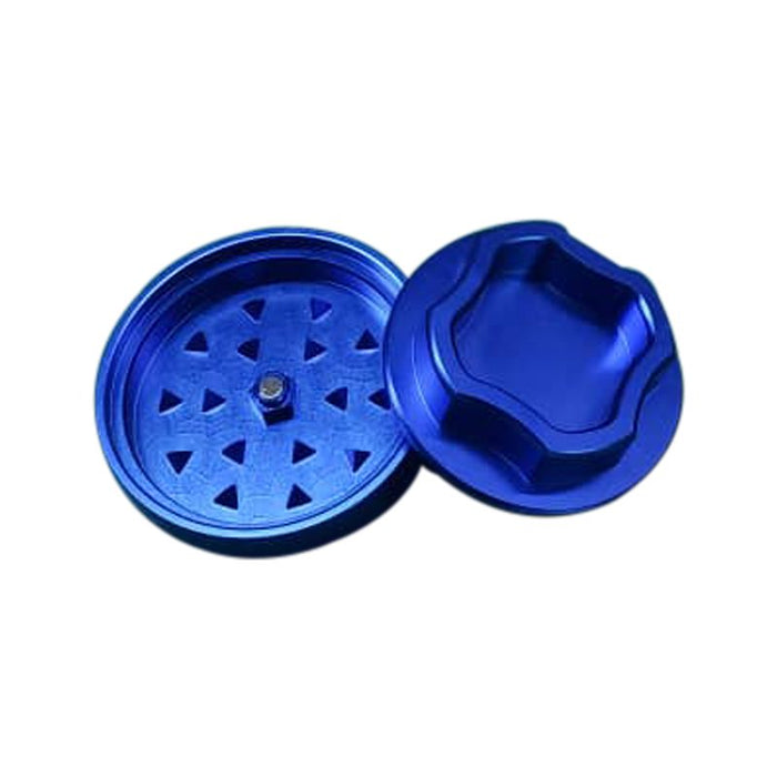 2 Part Grinder, Embossed Top [CN5617] Regular Grinder Canadian Distributor