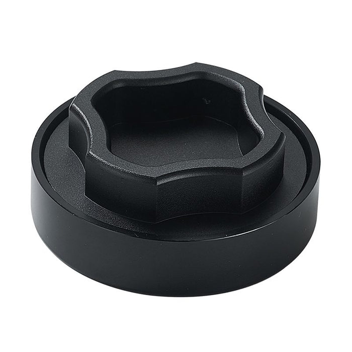 2 Part Grinder, Embossed Top [CN5617] Regular Grinder Canadian Distributor Black (F)