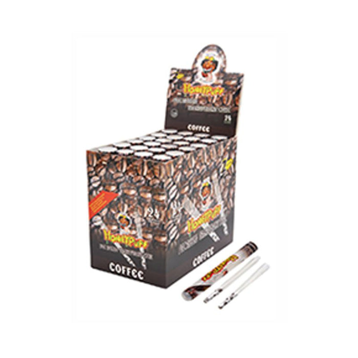 Honey Puff | Pre-Rolled Transparent Flavor Cones – 1 1/4 [P8226-02] - 24 packs Pre-rolled Cone (Display Pack) Canadian Distributor Coffee
