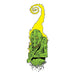 4.5" Goblin Spoon Hand Pipe Glass Pipe West Coast Gifts