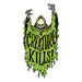 4.5" Reaper Kills Spoon Hand Pipe Glass Pipe West Coast Gifts