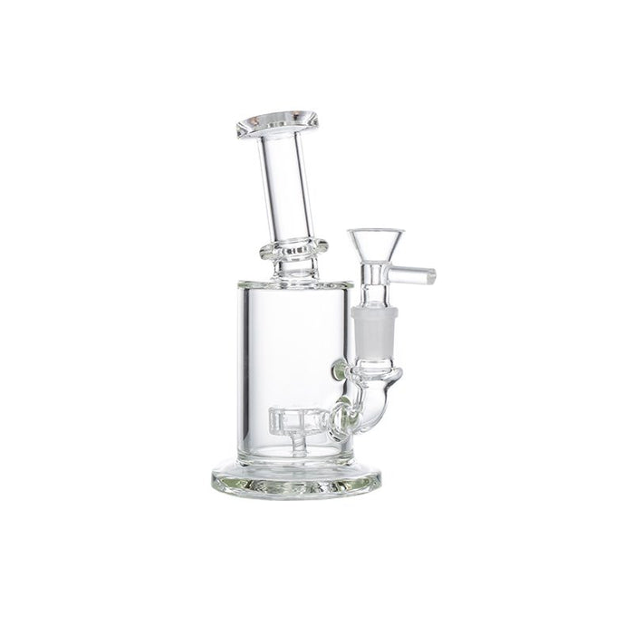 7″ Clear Glass Bong with water diffuser [C1041] Glass Bong Canadian Distributor