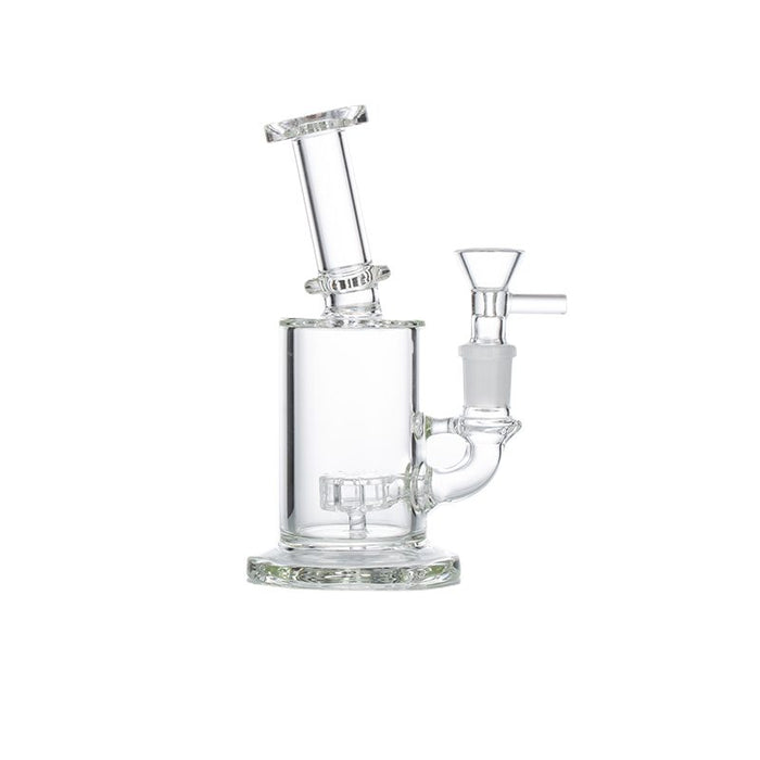 7″ Clear Glass Bong with water diffuser [C1041] Glass Bong Canadian Distributor