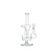 11″ Clear Recycler Glass Bong with inline diffuser [C8032] Glass Bong Canadian Distributor