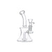 6″ Clear Glass Bong with water diffuser [DCK-017] Glass Bong Canadian Distributor