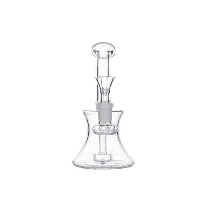 6″ Clear Glass Bong with water diffuser [DCK-017] Glass Bong Canadian Distributor