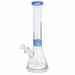 16" Water Pipe with Ice Catcher – 7mm [GP1874] Glass Bong ONE Jade Blue