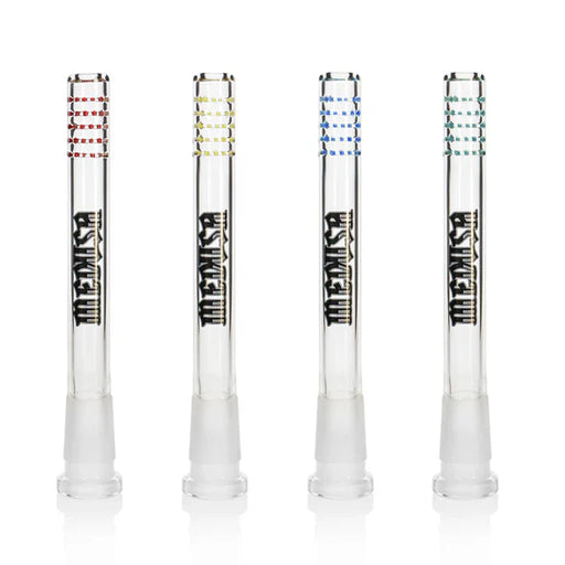 Medusa | 5"Downstem – Assorted Colours | Premium Diffused Glass Downstem Downstem · Bowlstem Small Biz Distributors