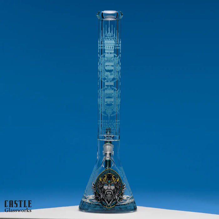 Castle Glassworks | 18" Viking [CG-104] Glass Bong Castle Glassworks