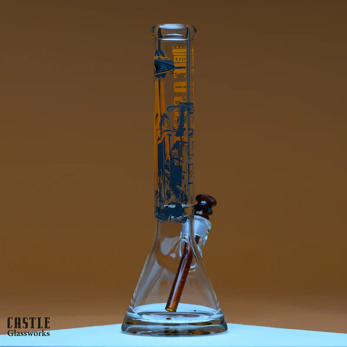 Castle Glassworks | 16" UFO [CG-208] Glass Bong Castle Glassworks