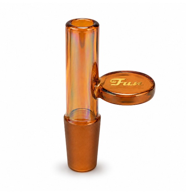 Fortune | 14mm Glass Popper Bowl Bowl · Popper Fortune Amber