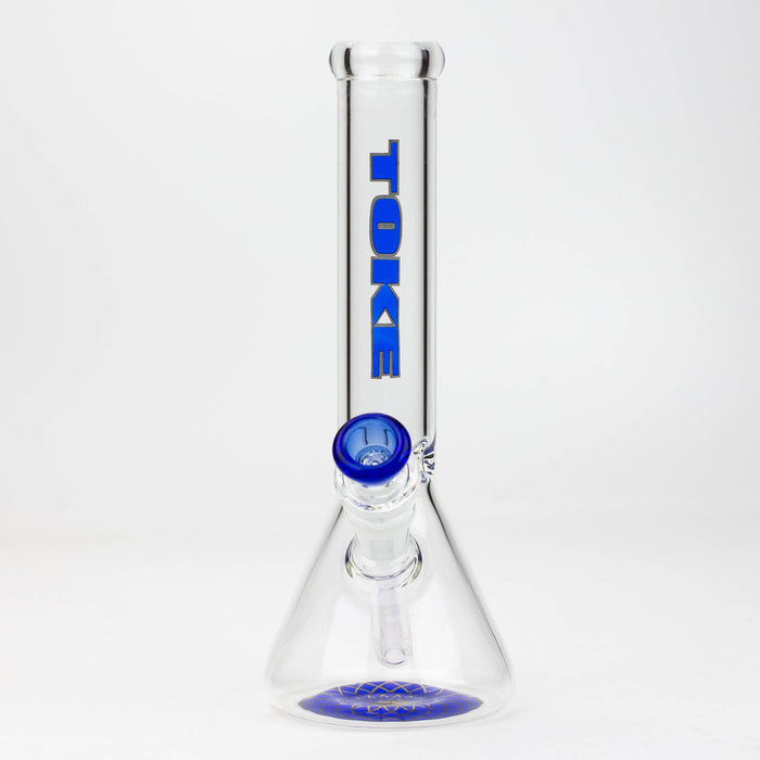 9.5" TOKE beaker glass water bong Glass Bong Northern Aurora Trading Ltd
