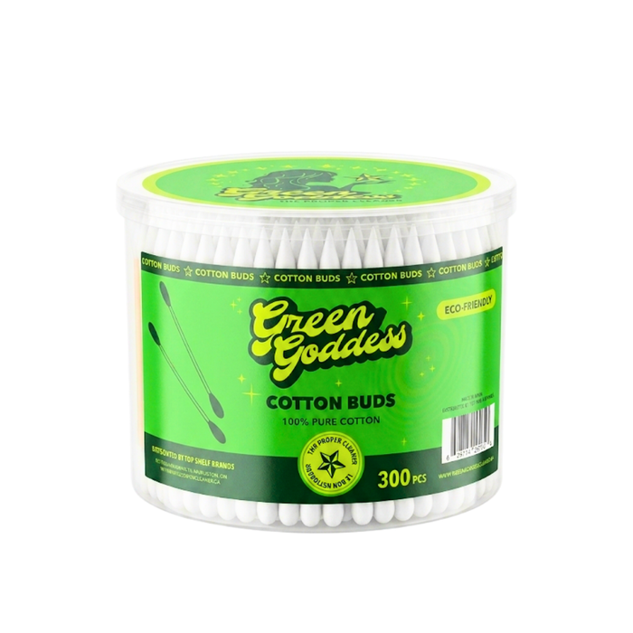 Green Goddness | Cotton Buds 300pc. count Wipe B Movin Distribution Default Title
