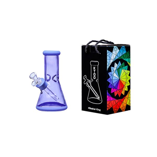 8" Soft glass beaker water bong [M08002] Glass Bong Canadian Distributor