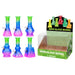 6″ Soft Glass Mini Bongs – Assorted Designs | 6-Piece Display [GL-M6050x] Glass Bong Canadian Distributor Green/Blue/Purple