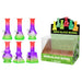 6″ Soft Glass Mini Bongs – Assorted Designs | 6-Piece Display [GL-M6050x] Glass Bong Canadian Distributor Red/Purple/Green