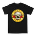 Guns N Rose | “Bullet” Men’s Black T-Shirt - Officially Licensed Short Sleeve Philcos