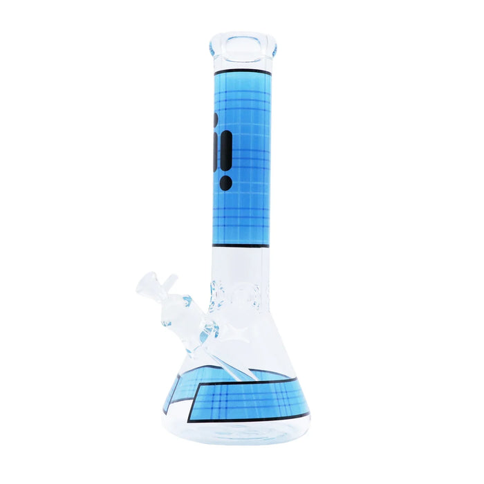 14" Infyniti Grid Pattern Beaker Water Bong ( GP1598 )