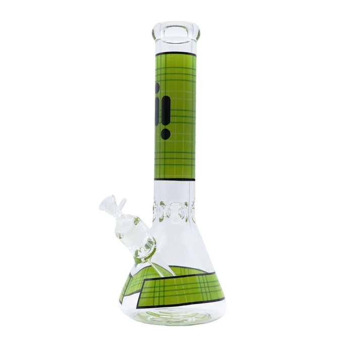 14" Infyniti Grid Pattern Beaker Water Bong ( GP1598 )