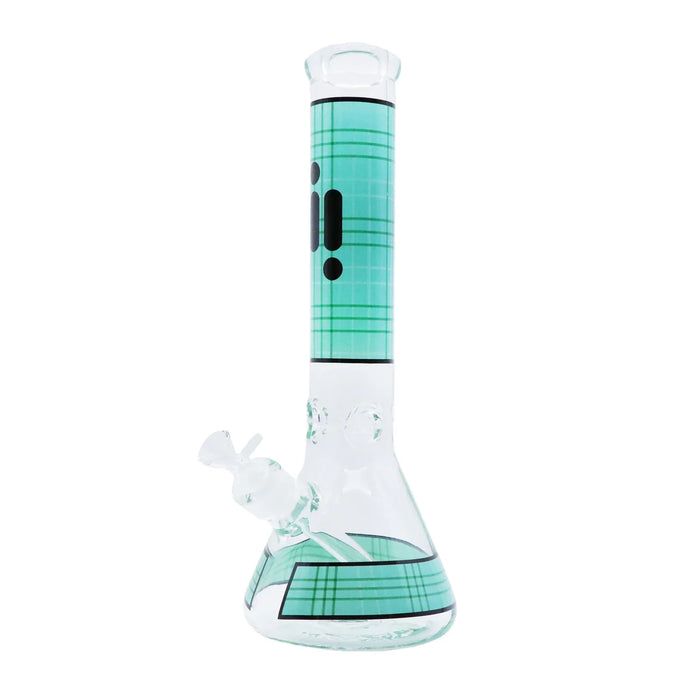 14" Infyniti Grid Pattern Beaker Water Bong ( GP1598 )