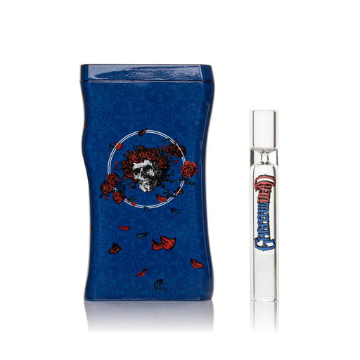 Grateful Dead | 3.8" Bertha Dugout W/Borosilicate Taster Dugout West Coast Gifts Default Title