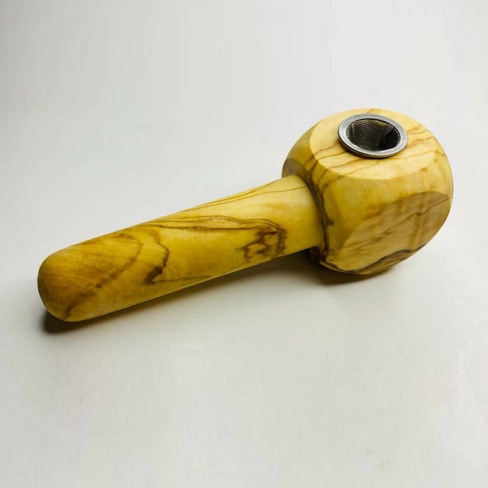 VOW | Olive Wood Apple Pipe/Smoker's Gift Wooden Pipe Variety Olive Wood