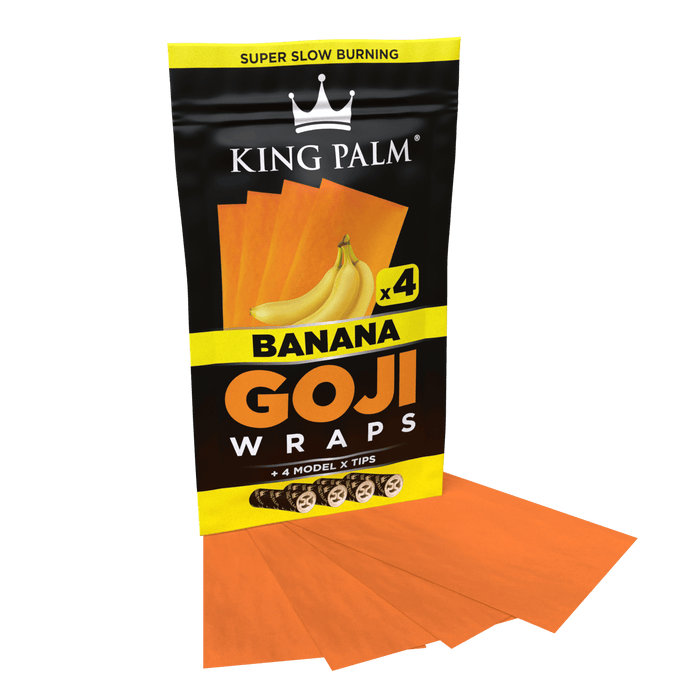 King Palm | Goji Wrap Bundle - 15 packs Leaf Wrap Cannatron Banana