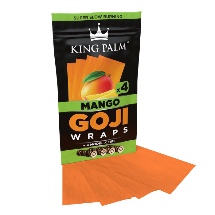 King Palm | Goji Wrap Bundle - 15 packs Leaf Wrap Cannatron Mango