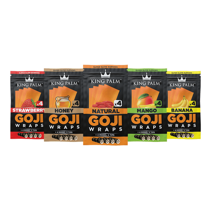King Palm | Goji Wrap Bundle - 15 packs Leaf Wrap Cannatron