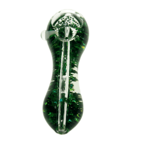 5″ Glycerin Hand Pipe (HP-M0004) Glass Pipe Canadian Distributor Green