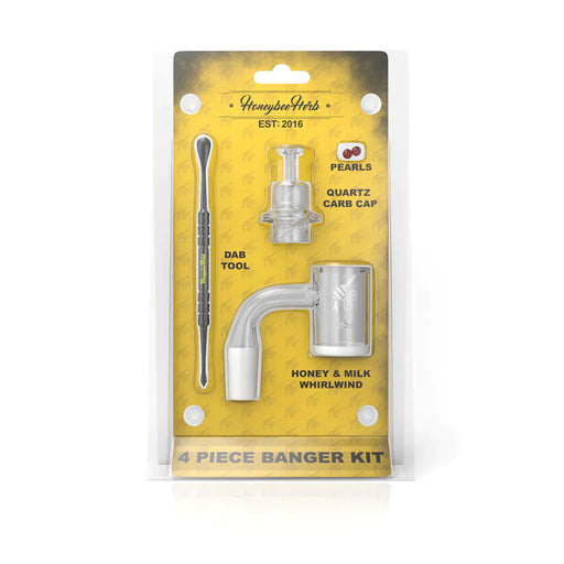 Honeybee Herb | 4 PIECE BANGER KIT Banger · Oil Burner Honeybee Herb