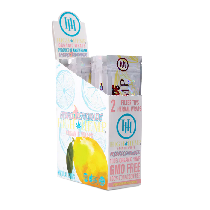 High Hemp | Organic Wrap Leaf Wrap NIBO Distribution HYDRO LEMONADE