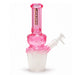 Fortune | 10" Character Cup Glass Water Pipe Glass Bong Fortune Pink