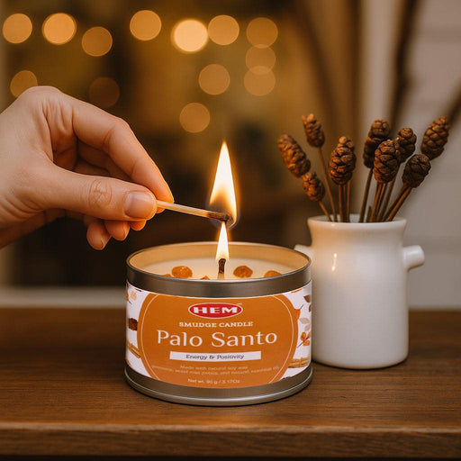 HEM | Smudge Candle Natural Soy Wax Candle SunGlow
