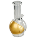 6″ Round Base Mini Glass Bong [JBLMIN-07-1] Glass Bong Canadian Distributor Gold